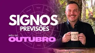 OUTUBRO 2025 - PREVISÕES TODOS OS SIGNOS  - TARÔ   | André Mantovanni