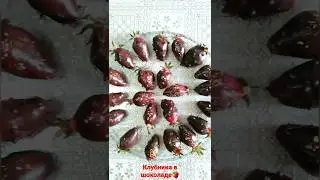 КЛУБНИКА В ШОКОЛАДЕ🍓🍓🍓