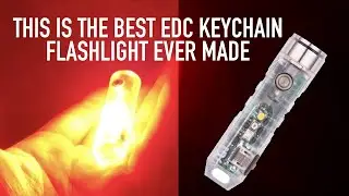 RovyVon Aurora A8X Nichia 219C Keychain Flashlight | Check-out the beam shot! 🔖 RRP £45