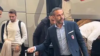 Braga arrivato a Napoli, accoglienza glaciale per i portoghesi 🥶