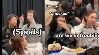 when tzuyu *accidentally* spoil their new song and members couldn’t believe it