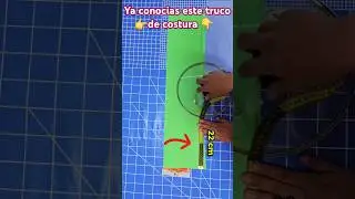 Ya conociass este truc0 de costura #coser #sewing #diy #trucos #sew #costura #costuraysazoncontabita