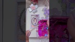 ASMR Aesthetic Journaling 💜 Purple Shaker Journal 