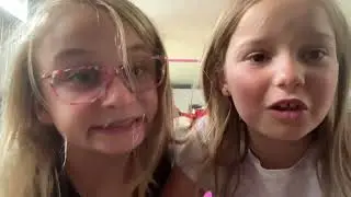 Me and my friend did gymnastics