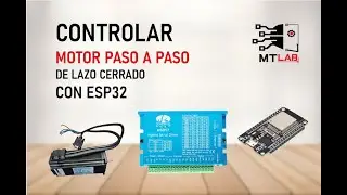 Control de un motor paso a paso de lazo cerrado con ESP32