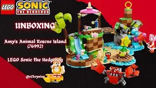 UNBOXING - Amy's Animal Rescue Island (76992) | LEGO Sonic the Hedgehog