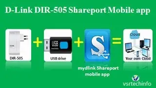 mydlink SharePort Setup | Configure D-Link SharePort web access on router | D-Link DIR-505 USB Use