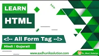HTML Full Tutorial in hindi | Form tag in html | input type all in one  in hindi |