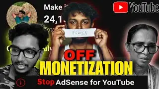 Video Delete🤬Monetization off করে দিলো Ultimate Power এর কাছে নিচু হতেই হলো🤬