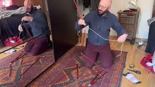 Fixing shock cord on a  tent pole and the MSR Hubba Hubba specifically