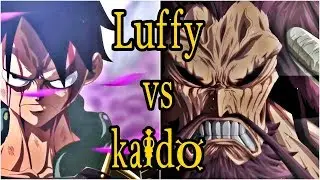 LUFFY VS KAIDO LUTA ÉPICA.