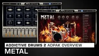Addictive Drums 2 ADpak Overview: Metal