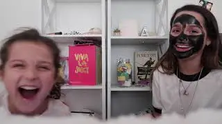Annie LeBlanc! Sibling Whisper Challenge + Face Masks Annie LeBlanc