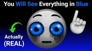 This Video Will Make You See Everything In Blue Colour! 😨🔵