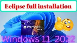 How to install Eclipse IDE 2022-06 on Windows 10/11 with JDK | 2022 Update | Eclipse - Java 18