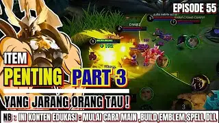 ITEM PENTING/RAHASIA DI MOBILE LEGENDS PART 3 || URANUS GAMEPLAY || URANUS BEST BUILD 2024
