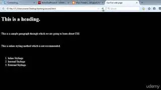 CSS: Foolproof CSS tips for beginners : What is internal stylings?