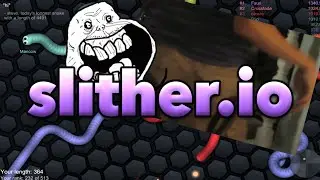 RAGE! RAGE! RAGE! | Slither.io #2 w/FaceCam
