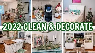 2022 CLEAN & DECORATE WITH ME FOR CHRISTMAS! | EXTREME CLEANING MOTIVATION | AMY DARLEY