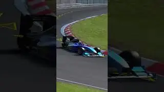 Two-wheel car -- Strange Bug in Assetto Corsa  #pxnv99 #racing
