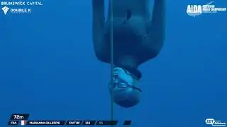 GOLD MEDAL AIDA Freediving World Championship 2023 - Marianna Gillespie CWTB