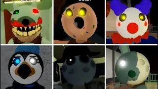 Piggy: Survive with Friends - All Jumpscares (Game created by: willoa82)