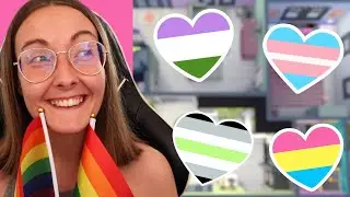 The Sims 4 but every room is a different pride flag