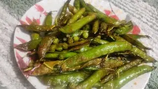 मसला मटर फली | मटर फली | spicy chatpati se mutter falli