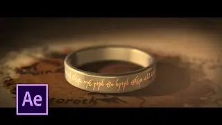 The Ring of Power - Modelling and Animating - After Effects Tutorial - Element 3D