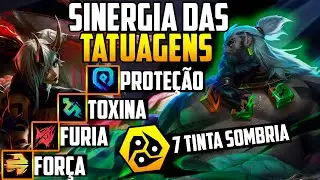 7 TINTA SOMBRIA É TATUAGEM PRA TODO MUNDO!! TFT SET 11 PBE