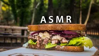 ΕΠΙΚΟ ΣΑΝΤΟΥΙΤΣ στο δάσος! ASMR cooking in #cyprus