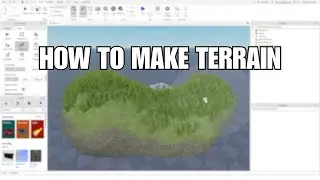 HOW TO MAKE TERRAIN 2025 ROBLOX STUDIO TUTORIAL [WORKING]