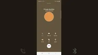 Samsung Galaxy Note 20 5g Incoming Call via Fake Call assistent 4.2