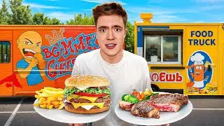 I Ate Nothing But Food Truck Food For 50 Hours Straight!