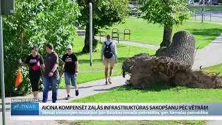 ReTV: Aicina kompensēt zaļās infrastruktūras sakopšanu pēc vētrām