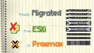 HomeLab Migration from ESXi to Proxmox