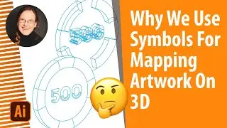 Why You Should Map Artwork As a Symbol on 3D Objects in Illustrator