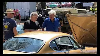 The only Volvo at the LA Concours San Marino Motors Classic Car Show 2022 - 1970 1800E ft Jay Leno