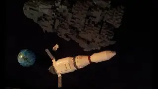 Lego Space Asteroid Emergency