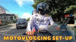 ANG AKING UNANG MOTOVLOG, VLOGGING EQUIPMENT TEST MUNA