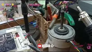 Lg inverter ac CH21 error trace and fix working tamil// how to check ipm side error in tamil / CAE