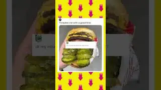 is this a new trend to ask lots of PICKLES on BURGERS 🥒🥴 