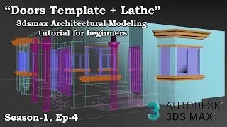 3d Modeling (House) tutorial for Beginners in 3dsmax 2021_S1-Ep4