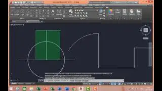 رسم الاقواس في الاوتوكاد 1