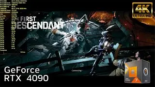 The First Descendants Open Beta | 4k PC Game Play Benchmark | Max OC Nvidia RTX 4090 FE
