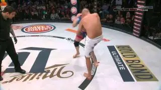 Royce Gracie kick in Shamrock  balls