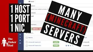 Multiple port-restricted docker containers on the same host (Minecraft Bedrock Server)