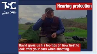 What should I wear on my ears when I go shooting?