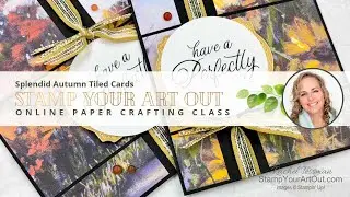 Splendid Autumn Tiled Cards