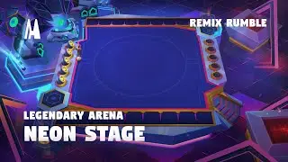 NEON STAGE - BATTLE PASS REMIX RUMBLE | TFT SET 10